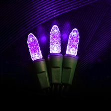 Image of 100ct M8 Purple LED Light Set - 4" Spacing